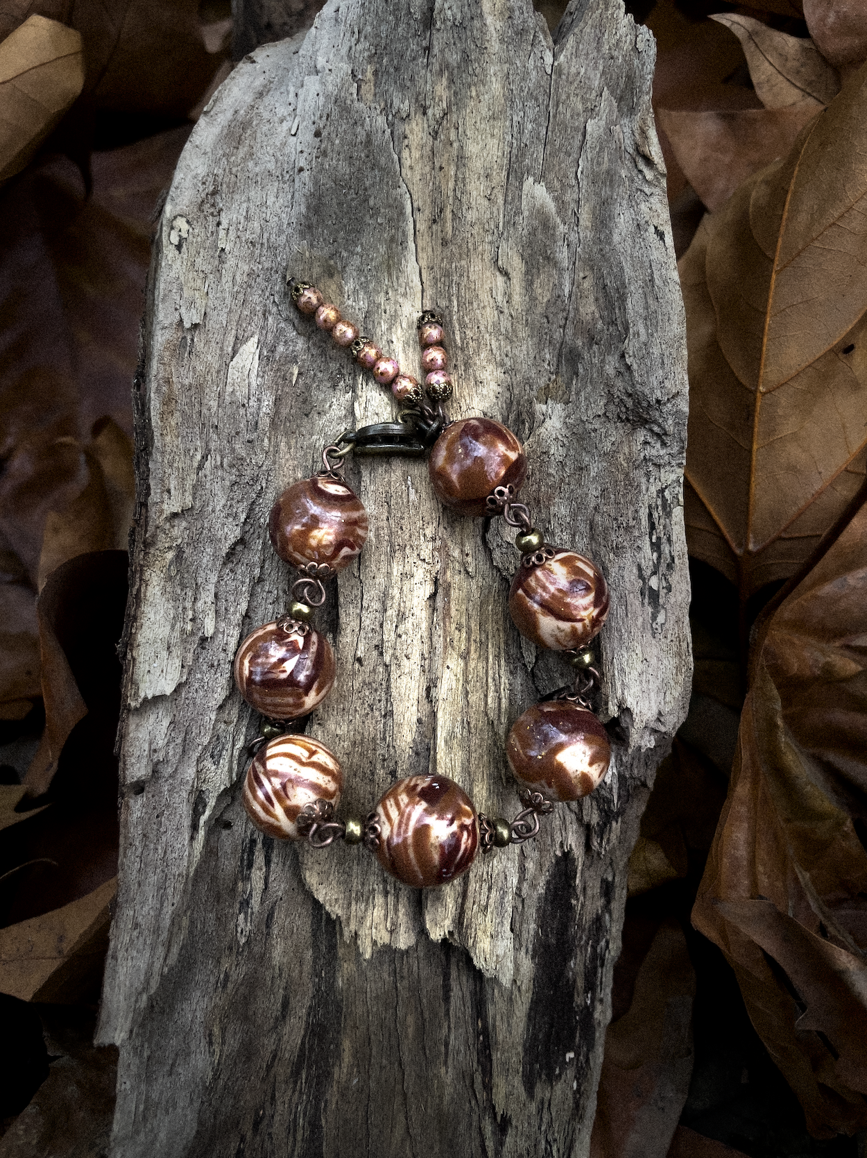 Bracelet "Sous-bois"